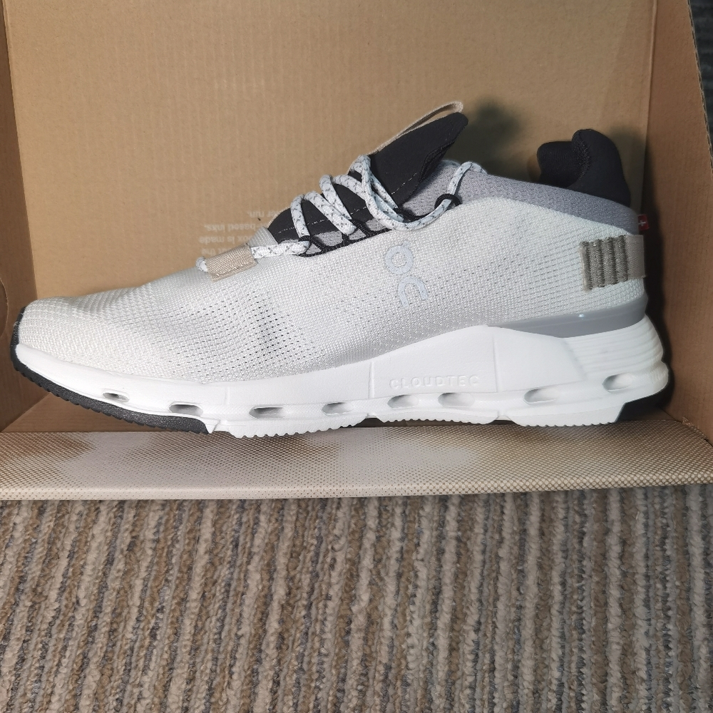 On Running Cloudnova Women's Shoes White Sand Siez 8w Gem